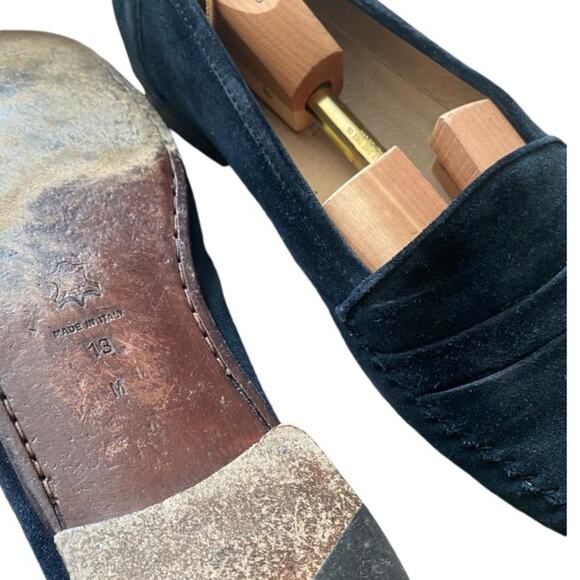 Belvedere Florence Men’s shoes 13 Black Suede - Picture 6 of 6